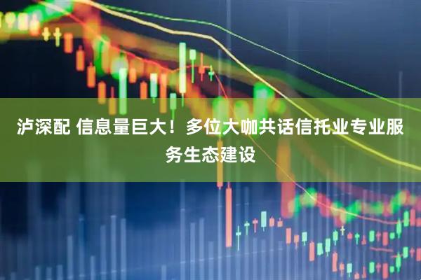 泸深配 信息量巨大！多位大咖共话信托业专业服务生态建设