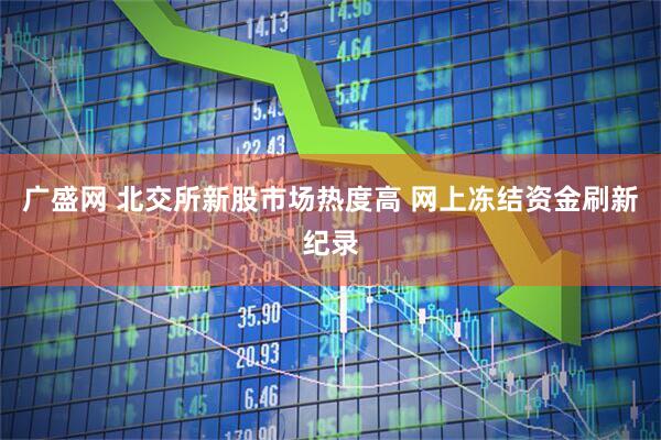广盛网 北交所新股市场热度高 网上冻结资金刷新纪录