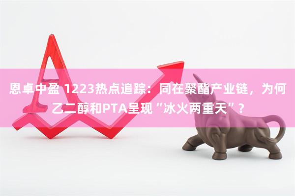 恩卓中盈 1223热点追踪：同在聚酯产业链，为何乙二醇和PTA呈现“冰火两重天”？